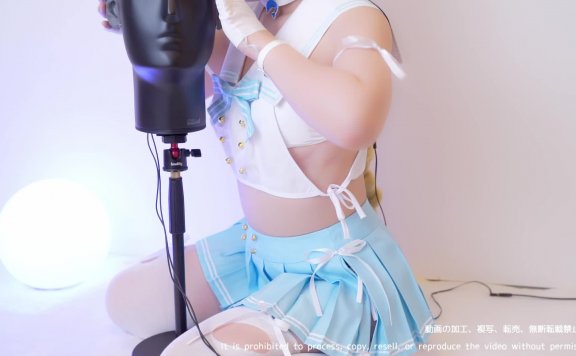 【高音質映像作品】FG◯_ジャンヌのコスプレで耳舐めASMR♥【耳舐めASMR】Cosplay Ear Licking ASMR