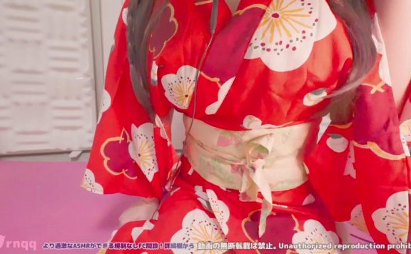 冒頭無料[実写耳舐め] 浴衣デートで後輩から耳責め耳舐めの超快楽♡【ASMR_KU100_Ear licking】同衣装で過激FC配信詳細↓ – 20220831