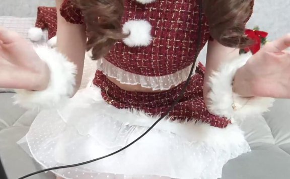 無限大ASMR 圣诞老人cosplay直播ASMR